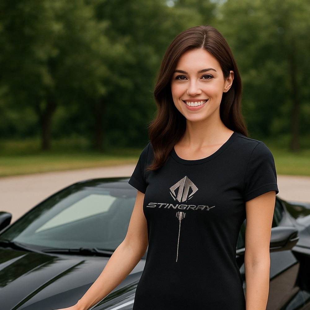 Stingray emblem Black Graphic Tee